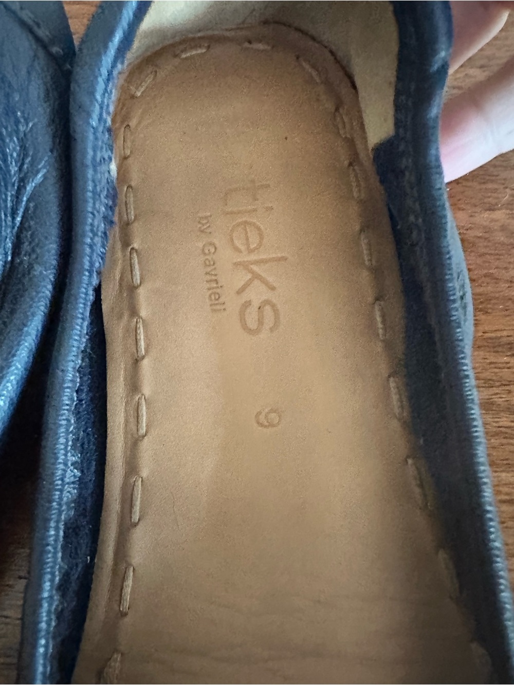 Tieks ballet flats, California navy, us size 9 - Picture 5 of 5